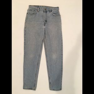 Vintage Levi’s 550 Relaxed Fit Tapered Leg - Long